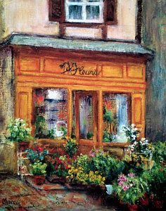 236x300 Flower Shop Painting - Flower Shop Painting