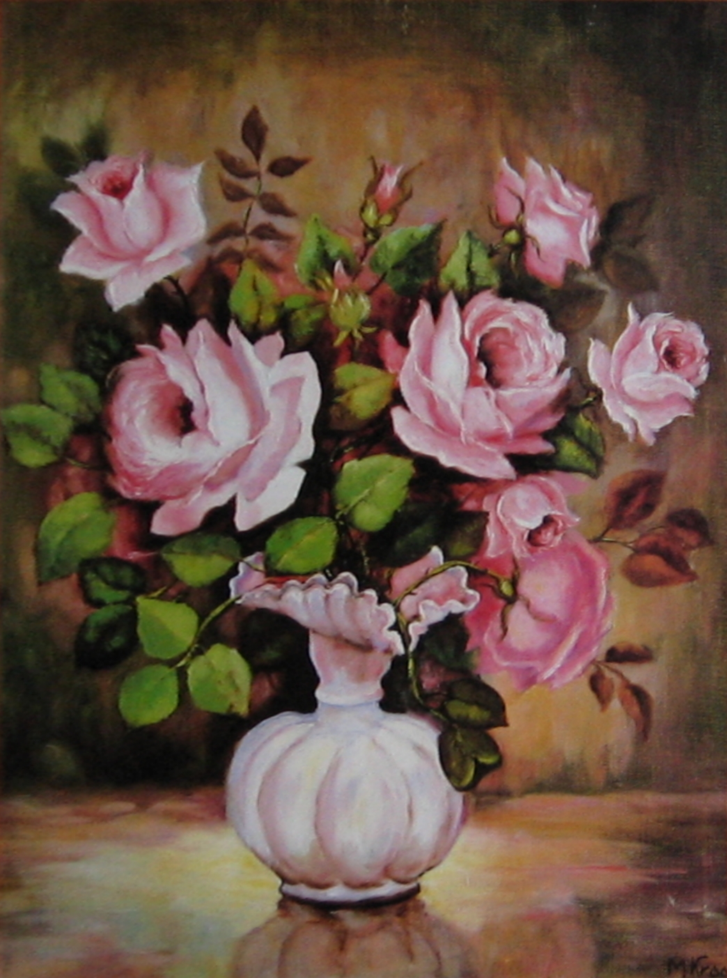 1044x1404 Filepainting Of Flowers.jpg - Flowers Painting Pictures