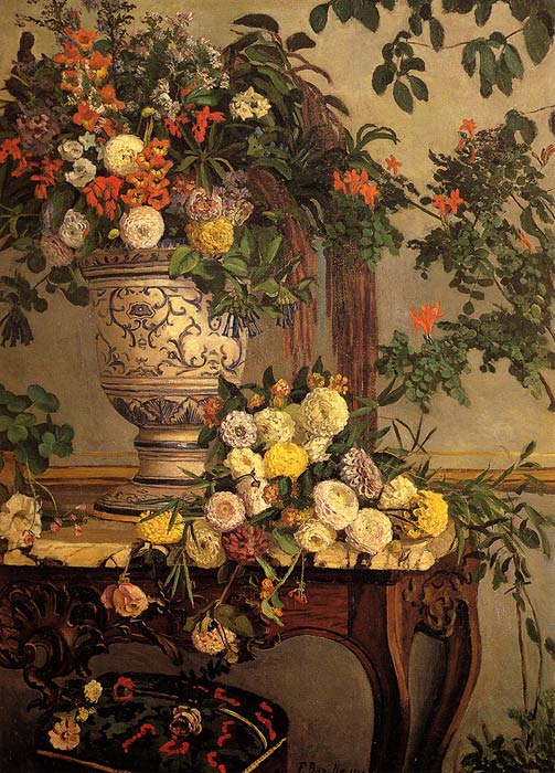 503x700 Flowers, 1868 - Flowers Painting Pictures
