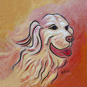 300x300 Flowing Hair Paintings - Flowing Hair Painting