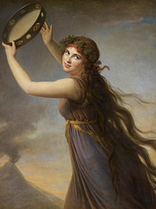 225x300 Flowing Hair Paintings Fine Art America - Flowing Hair Painting