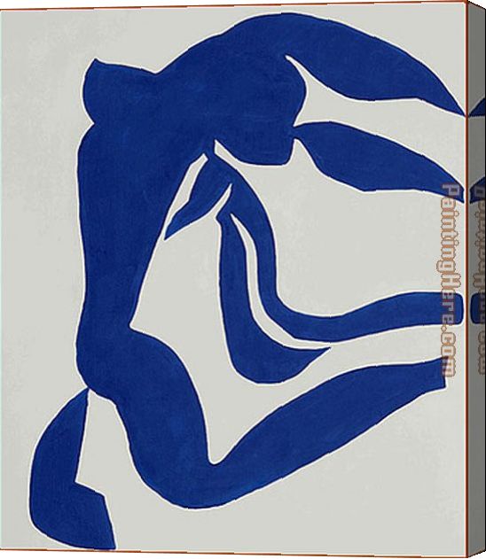 548x631 Henri Matisse The Flowing Hair Stretched Canvas Painting For Sale - Flowing Hair Painting