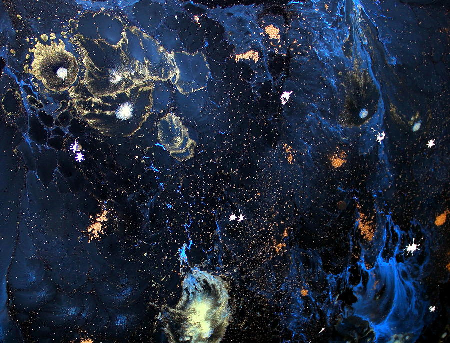 900x687 Fluid Acrylic Abstract Painting Art Therapy Painting By Holly Anderson - Fluid Acrylic Painting