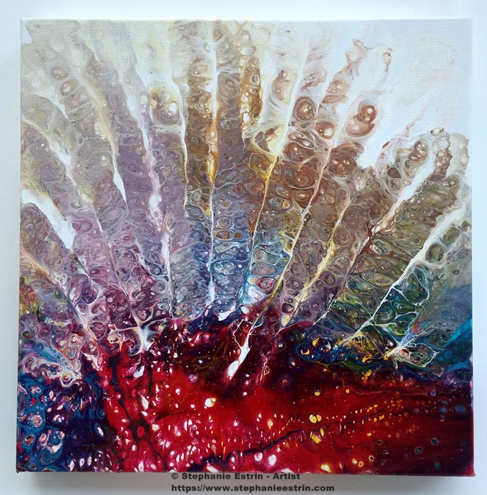 688x700 Fluid Art 101 Stephanie Estrin - Fluid Art Painting