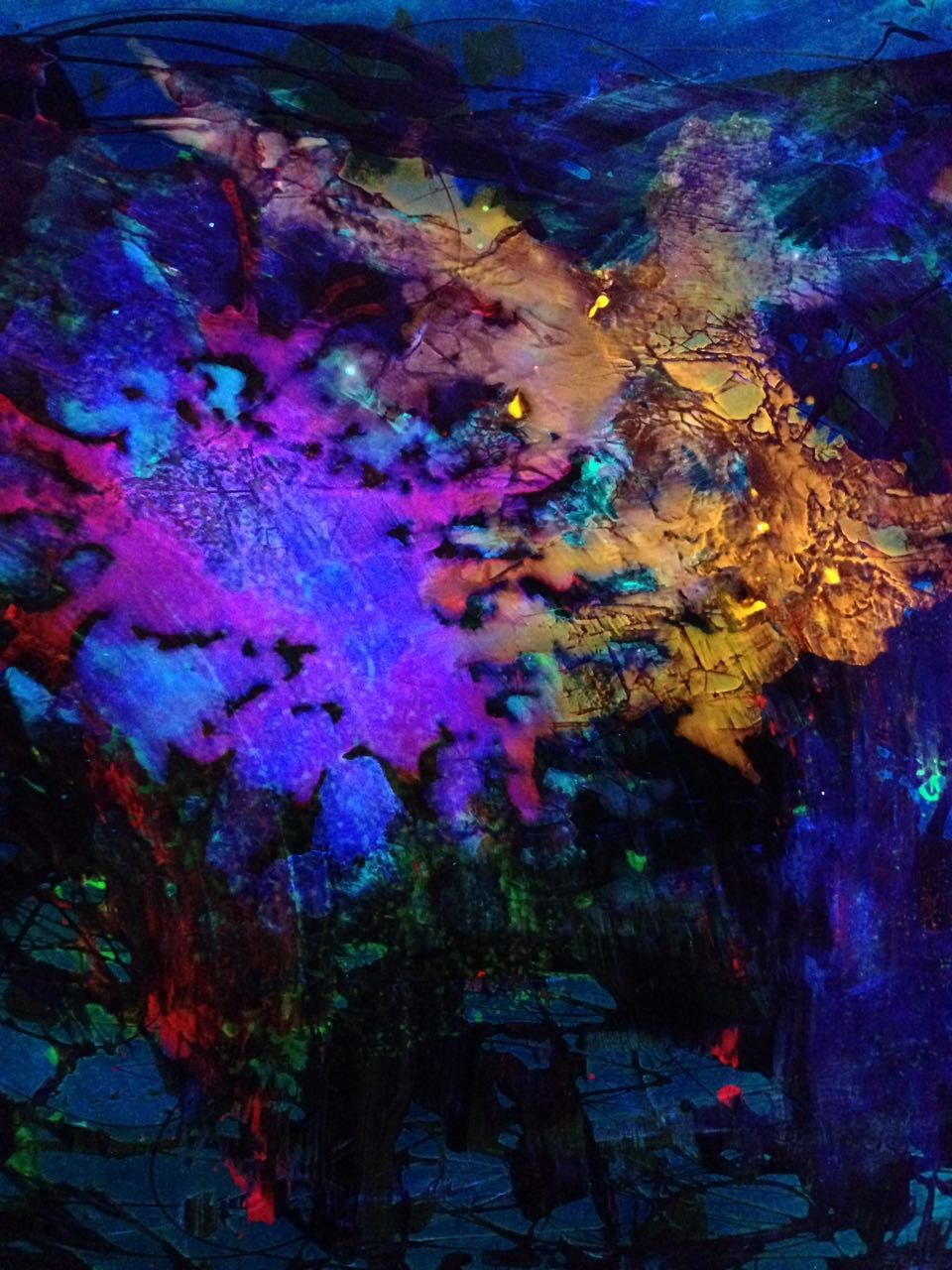 Fluorescent Painting at PaintingValley.com | Explore collection of ...