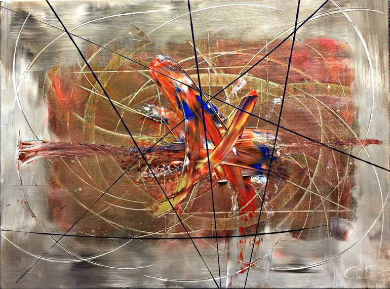 770x571 Saatchi Art Fly Fish Painting By Zoran Gajic - Fly Fishing Painting