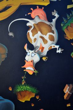 236x355 Ernesto Et Le Lapin Burger - Flying Burger Painting