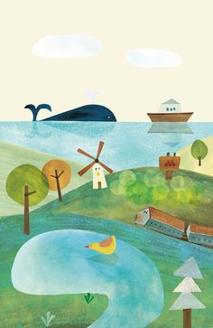 236x363 One Of His Best Whimsical Paintings Frank Whipple Painting Nuns - Flying Burger Painting