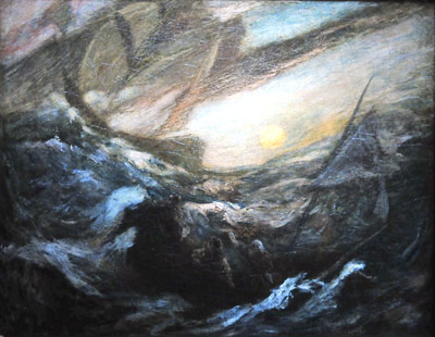 400x310 The Flying Dutchman - Flying Dutchman Painting