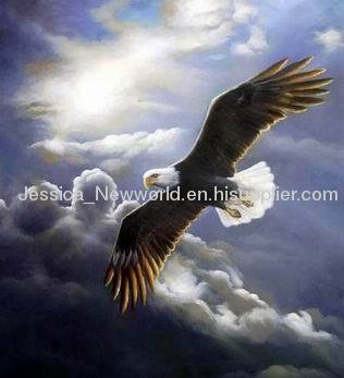 316x347 Flying Eagle Oil Painting Manufacturer From China Xiamen Newworld - Flying Eagle Painting