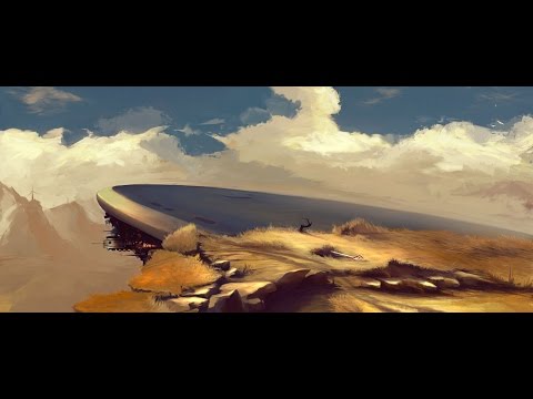 480x360 How To Paint Flying Saucer Crash - Flying Saucer Painting