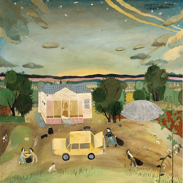 600x599 The Revenge Of Shaken Amp Stirred Austinkleon Flying Saucer - Flying Saucer Painting