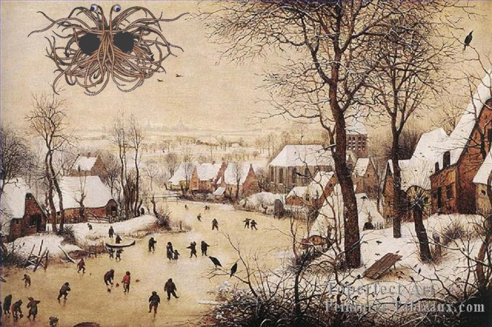 1000x664 Author Yves Forban 2015 From Flemish Painting Httpswww - Flying Spaghetti Monster Painting