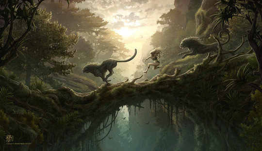 540x311 The Pictures - Flying Whale Painting