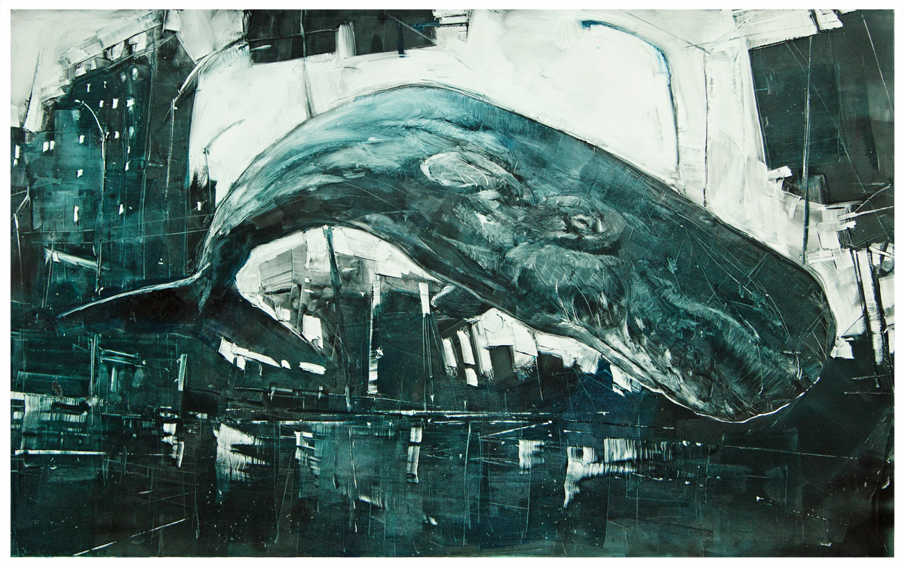 1300x815 Citygod Czm - Flying Whale Painting