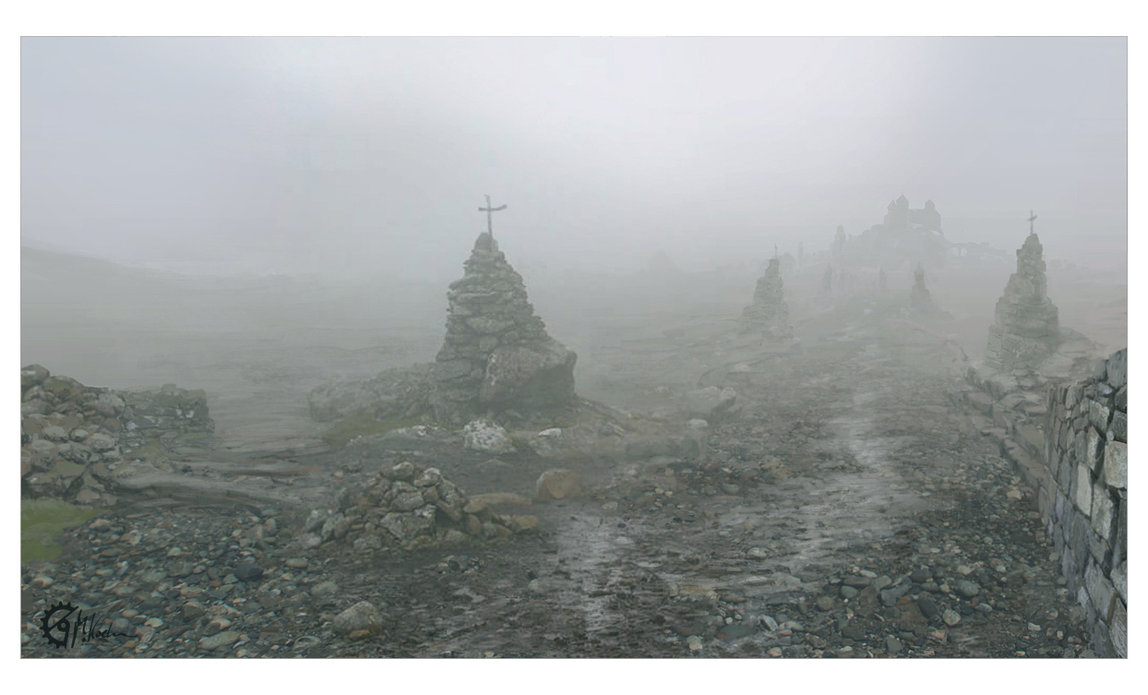 1148x695 Matte Painting Fog By Daedalus2k - Fog Painting