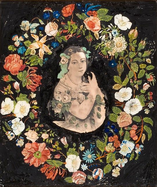 540x640 Tinsel Painting Jenny Lind, Artist Unidentified, United States, C - Foil Painting Artists