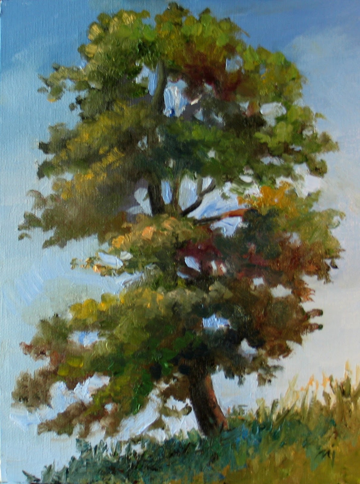 1191x1600 Nel's Everyday Painting Foliage Studies One, Two - Foliage Painting