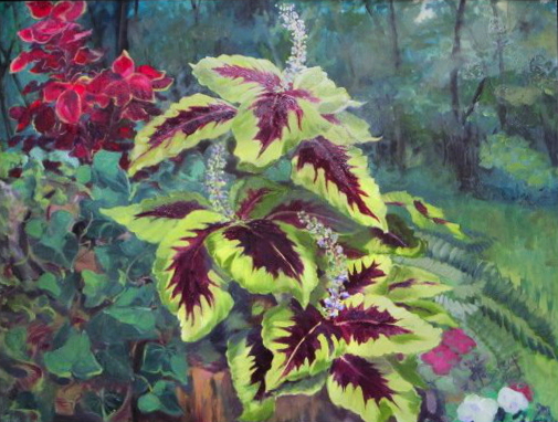 505x382 Paintings Painted By Betsy - Foliage Painting