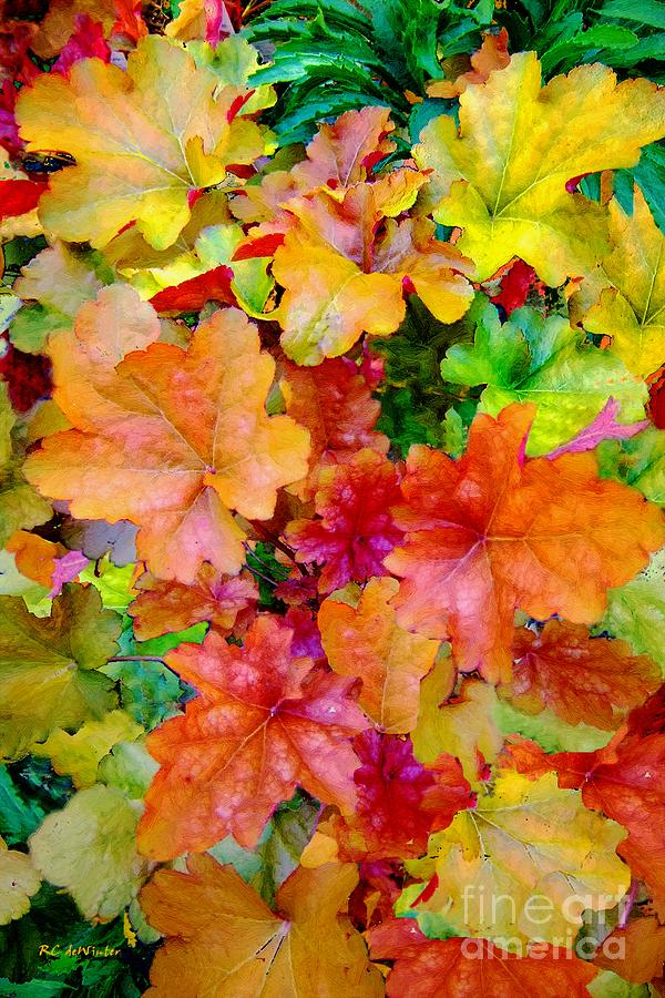 600x900 Foliage Festival Painting By Rc Dewinter - Foliage Painting