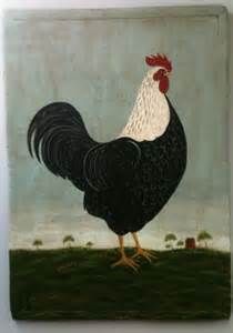 210x300 38 Best Warren Kimble ~ Folk Art Paint, Quilt Fabric, Sew, Rugs - Folk Art Chicken Painting