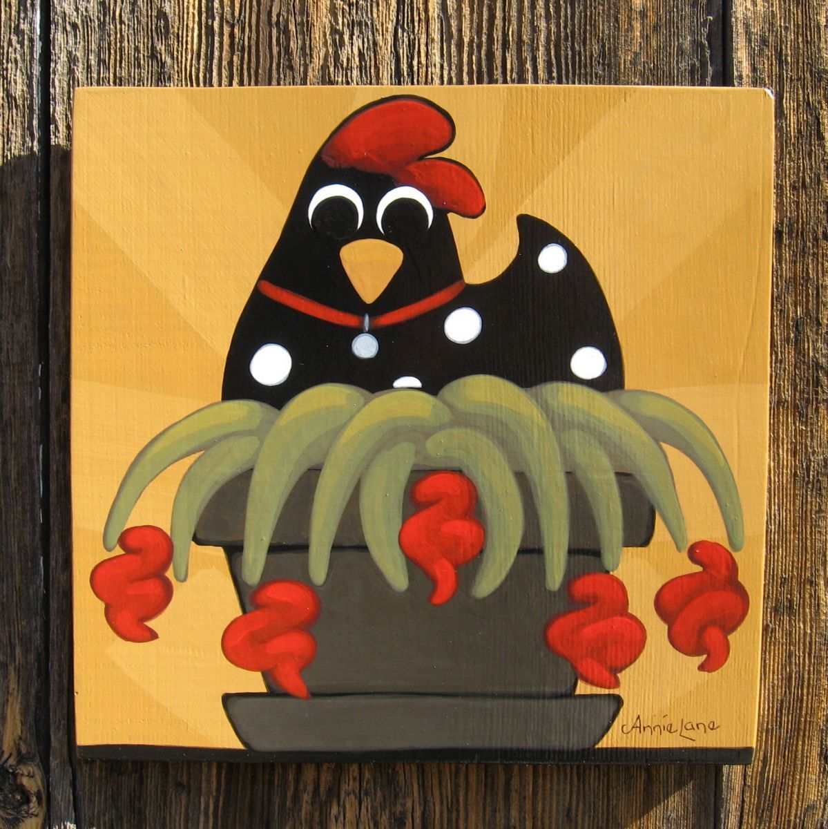 1199x1200 Animal Folk Art Paintings Folk Art Chicken Painting - Folk Art Chicken Painting