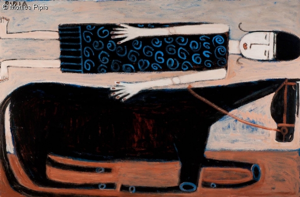 590x388 Portfolio Artist Website - Folk Art Horse Painting