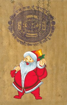 227x355 Cheap Art Santa Claus, Find Art Santa Claus Deals On Line - Folk Art Santa Painting