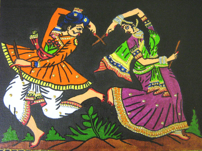 800x600 Indian Folk Painting Albergo Dreams - Folk Painting