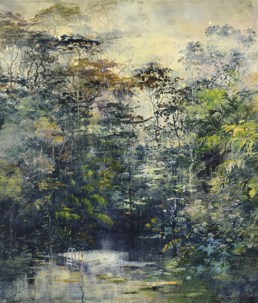 852x1000 Axelle Fine Art Secondhanging's Blog - Fontaine Painting