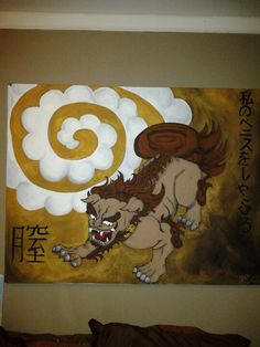 236x314 Foo Dog By Melanie Parke Art - Foo Dog Painting