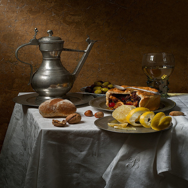 640x640 Free Shipping Printed One Picture Poster Still Life Of Delicious - Food Oil Painting