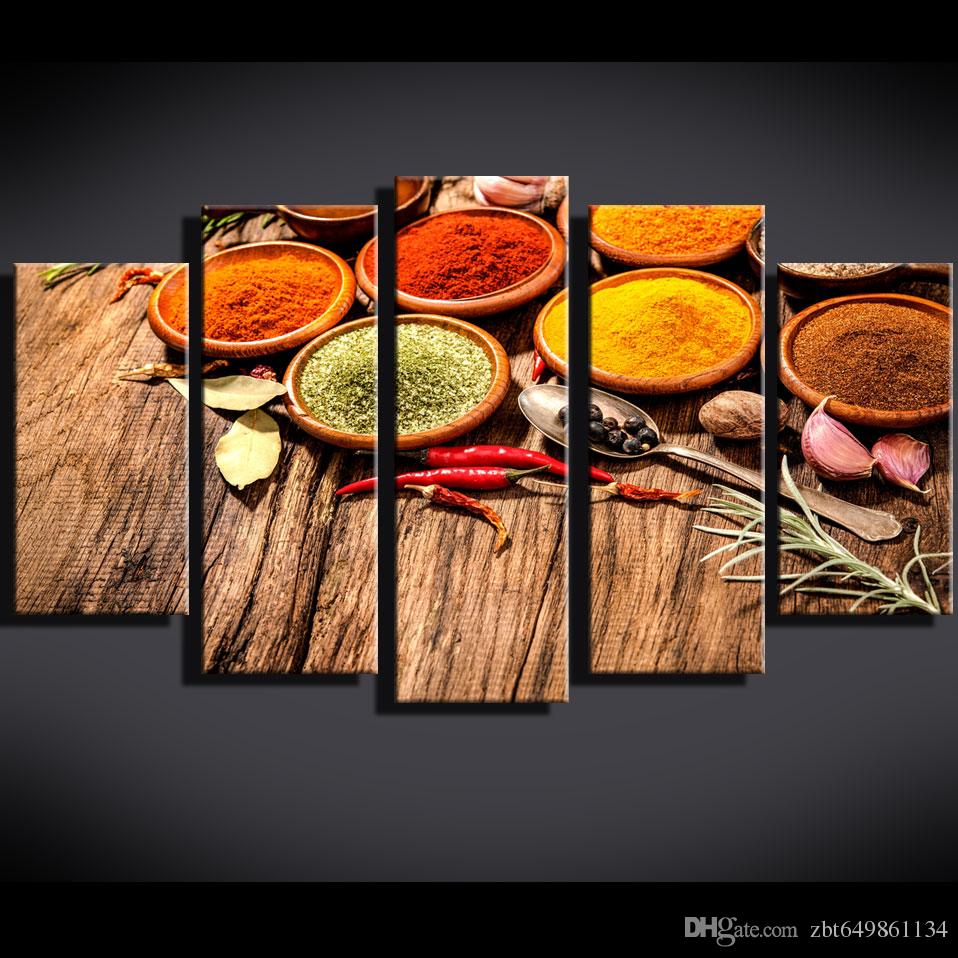 958x958 Hd Print Kitchen Food Oil Painting Canvas Print Room Decoration - Food Oil Painting