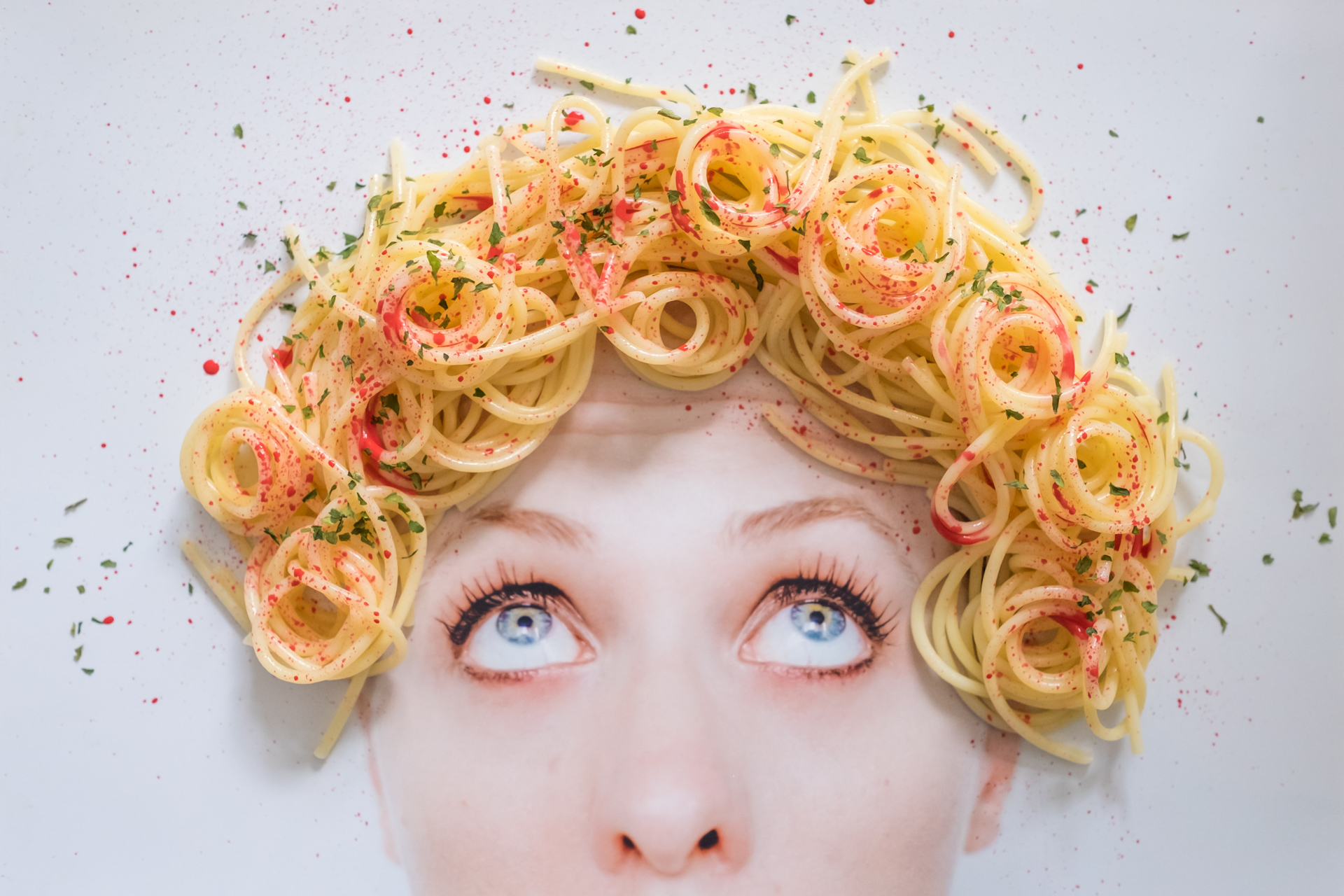 1920x1280 Painting With Food - Food Painting