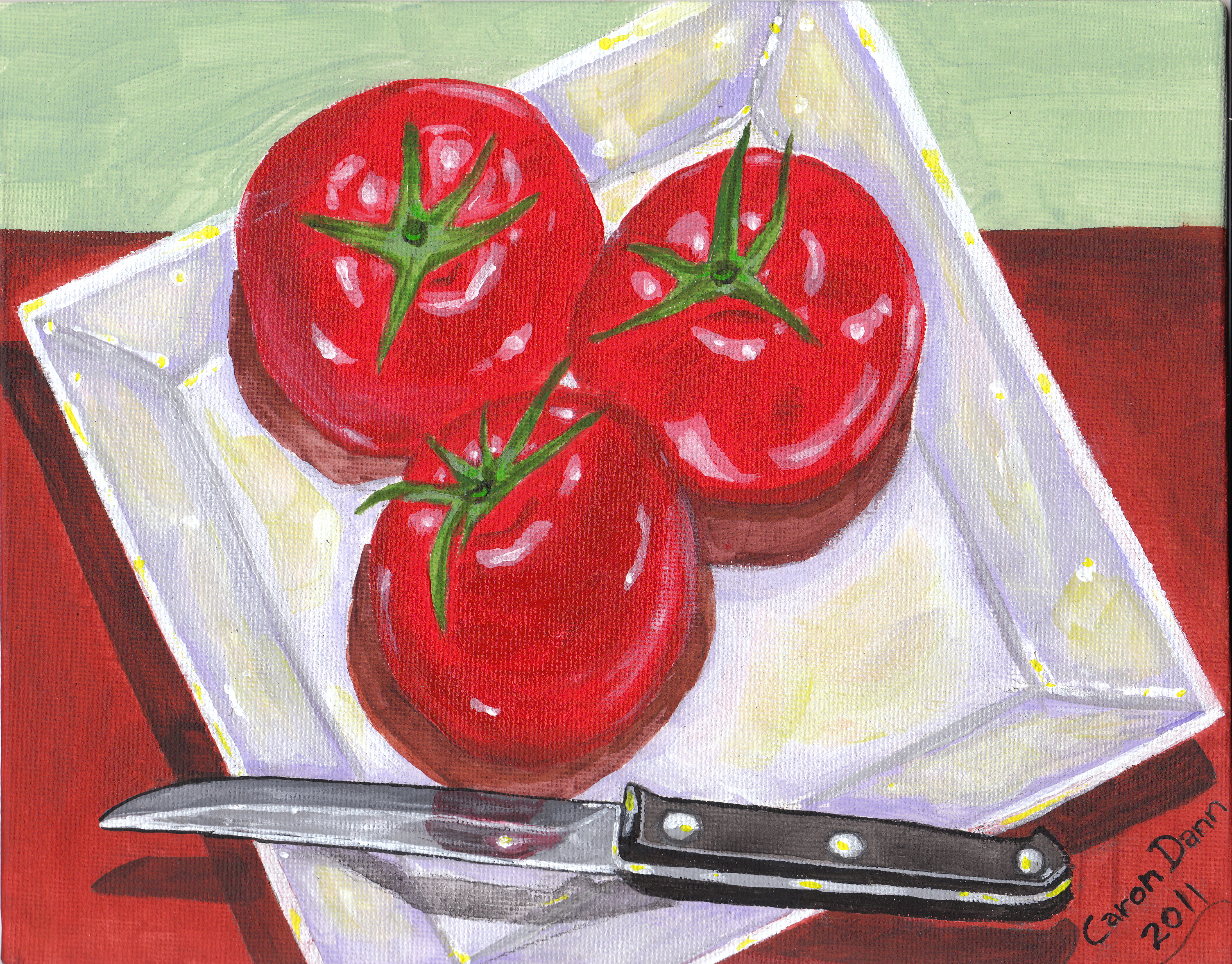 3008x2354 The Art Of Food The Crayon Files - Food Painting