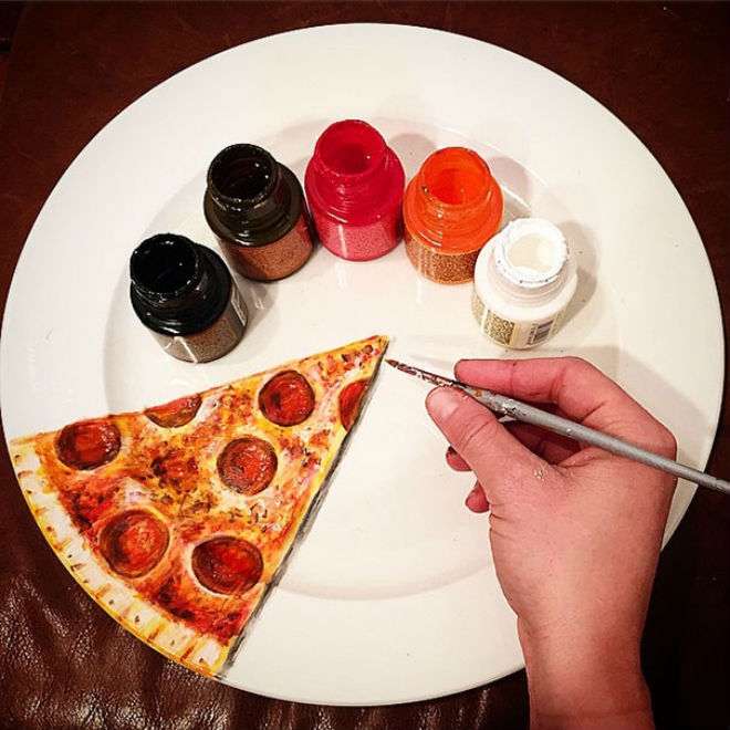 660x660 Delicious Plate Art Brings Your Favourite Food To The Table - Food Plate Painting