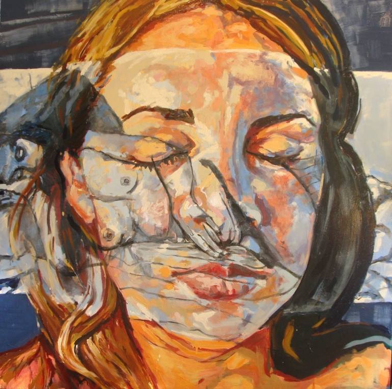 770x764 Saatchi Art The Fool Painting By Katelyn Jurney - Fool Painting