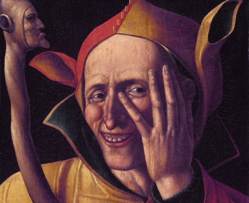 499x408 The King And The Fool Bassem Youssef Sampsonia Way Magazine - Fool Painting