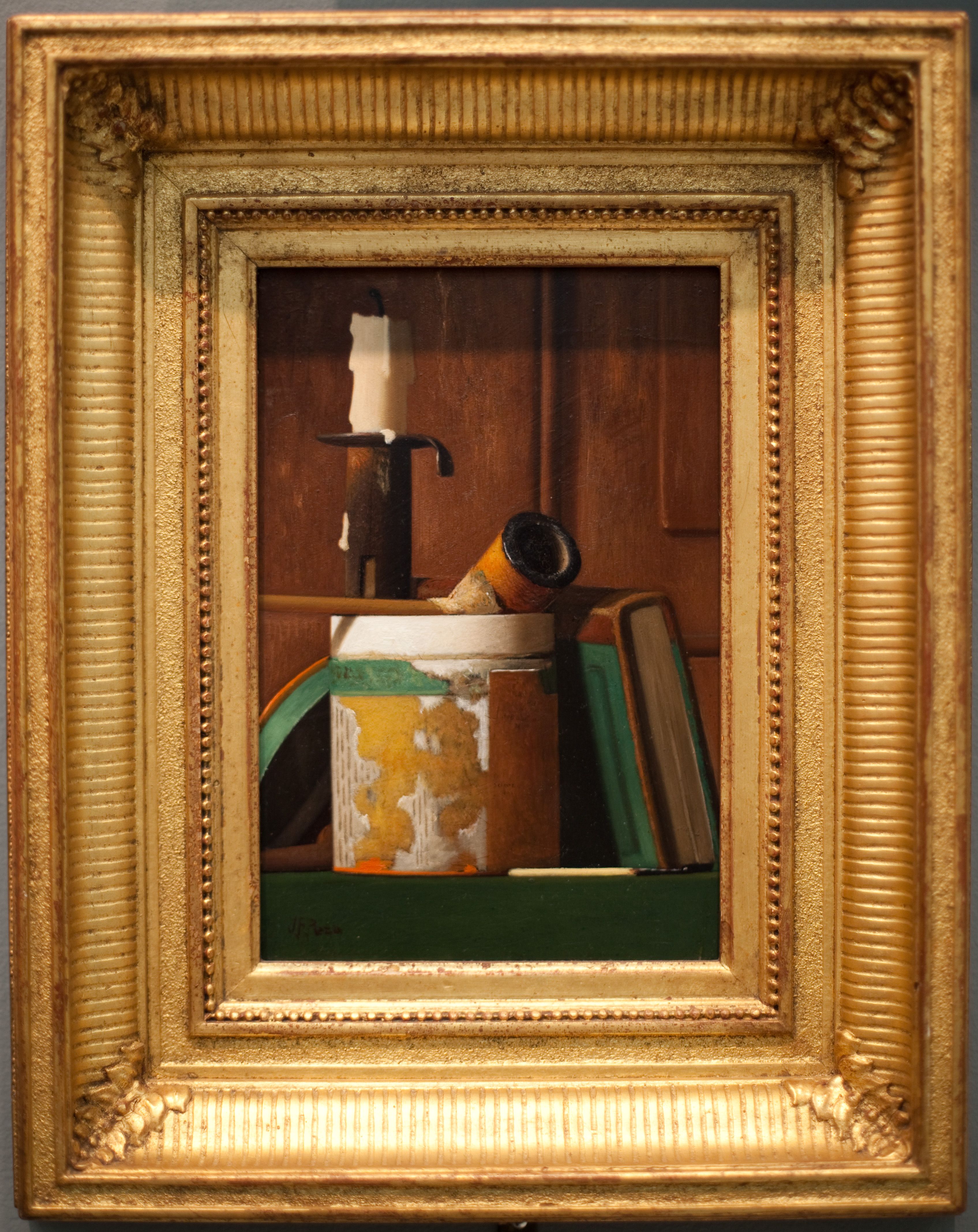 3390x4268 John Frederick Peto (American, 1854 - Fool The Eye Painting