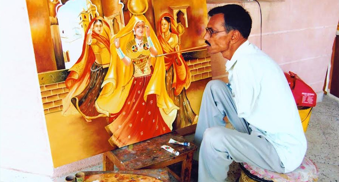 1180x636 Mouth And Foot Painting Artists Turn Self Reliant Through A Common - Foot Painting