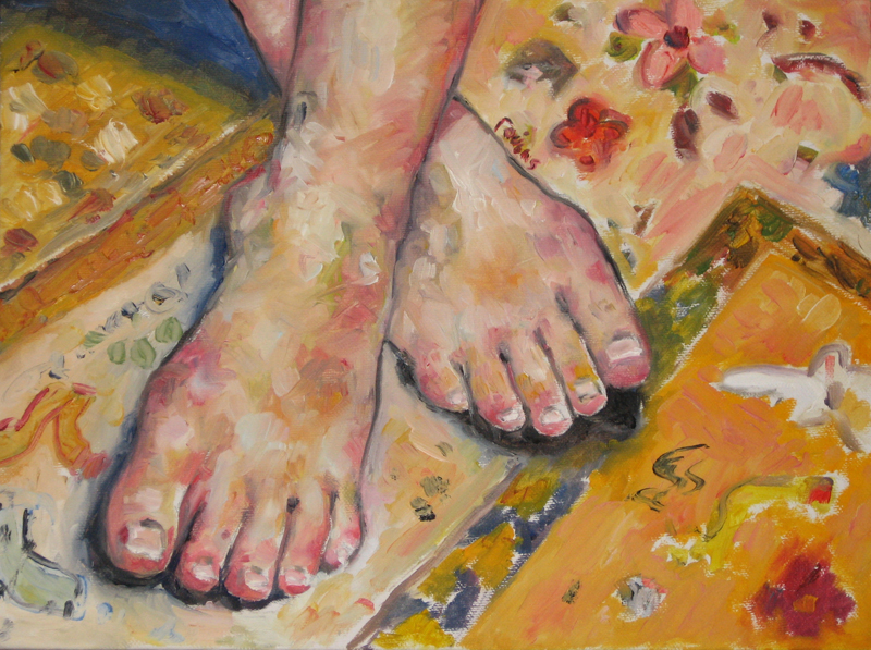 800x597 Foot Painting By Shyborg - Foot Painting