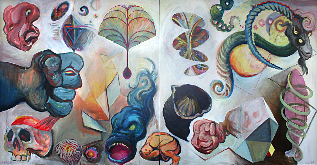 1100x575 Painting - Foot Painting