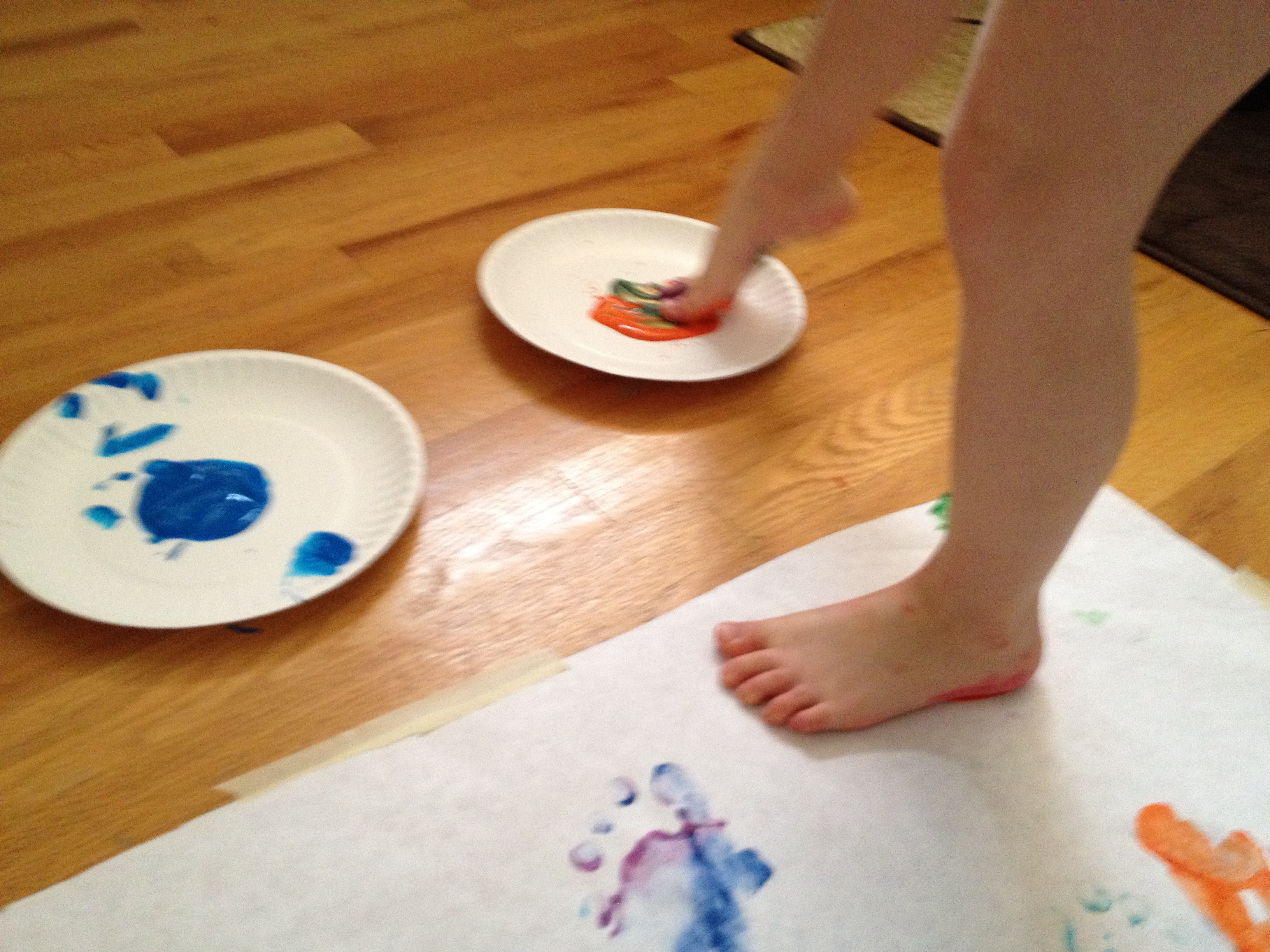 3264x2448 Foot Painting Always Growing - Foot Painting