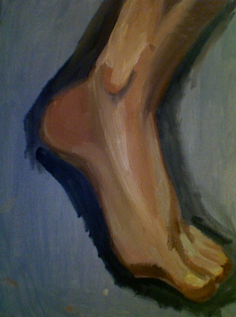 477x639 Foot Painting By Edmonddantes23 - Foot Painting