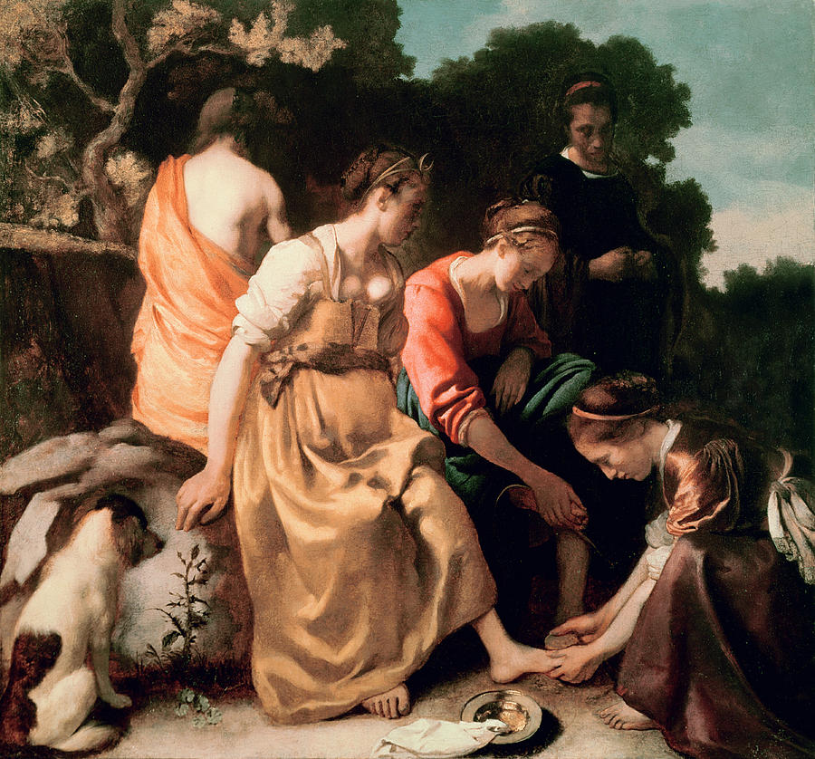 900x838 Foot Washing Paintings Fine Art America - Foot Washing Painting