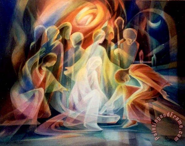 640x506 Collection Foot Washing Painting - Foot Washing Painting