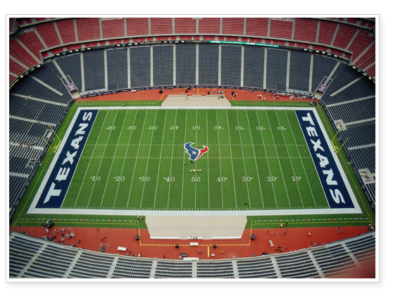 558x420 L.d. Bundren Painting - Football Field Painting