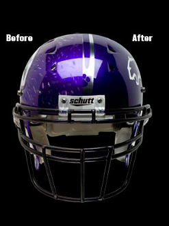 247x330 Recondition Or Paint Your Football Helmet Endzone Sports - Football Helmet Painting