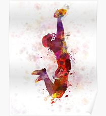 210x230 Football Player Painting Amp Mixed Media Posters Redbubble - Football Player Painting