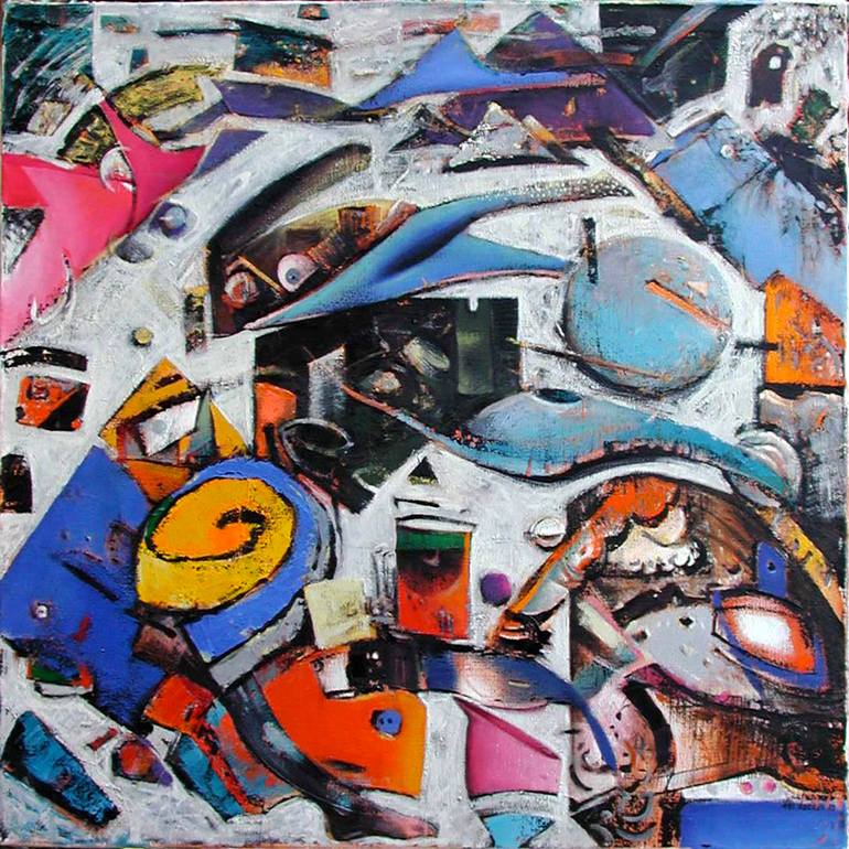 770x770 Saatchi Art Human Footprint - Footprint Painting